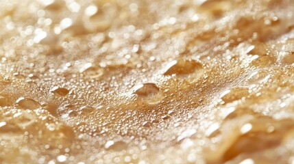 Close-up of greasy T-zone with enlarged pores