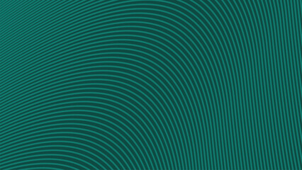 Dark Turquoise Green Abstract Background with Stripes Curve Line for Backdrop, Web, and Digital Design