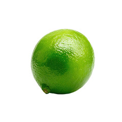 Single lime, bright green, smooth skin