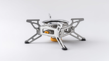 A portable and lightweight gas canister stove for camping and backpacking
