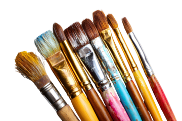 Paintbrushes art supplies artist tools creative painting
