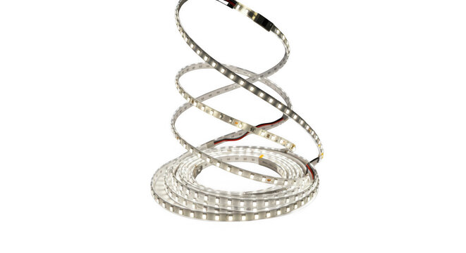 Bright White LED Strip Lights Flexible Lighting Solutions PNG