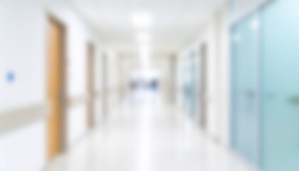 Bright hallway with plants and glass doors, creating a tranquil atmosphere ideal for promoting wellness centers, spas, and modern architecture.