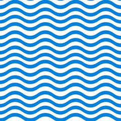 Abstract repeating wavy pattern