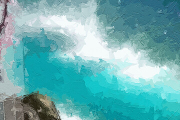 Various oil paintings, flowers, bird landscapes, streams, forests, waterfalls, plum blossoms, lakes, chrysanthemums, lotus leaves, lotus flowers