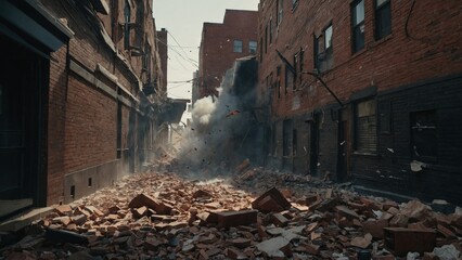 Obraz premium old building in the city of jerusalem