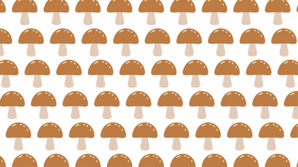 キノコの柄パターン