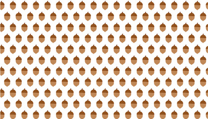 どんぐりの柄パターン © photo-sozai-create