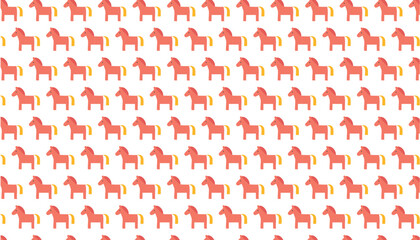 馬の柄パターン