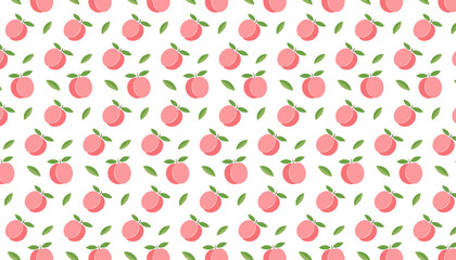 桃の柄パターン