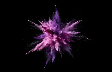 Abstract background with shining particles, bokeh particles on the background. holiday concept,background ,generate ai