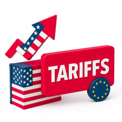 U.S. tariffs on international goods create tension in trade relations with Europe, affecting prices, inflation, and negotiations that influence the global economy