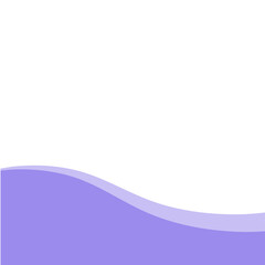 Abstract bottom template divider shape. Modern corner shape for Business, Certificate. Vector Illustration