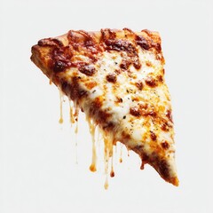 Melted cheese pizza slice (1)