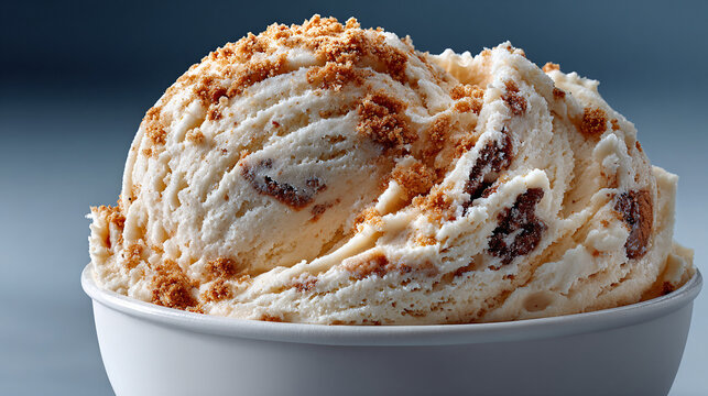 Delicious Indulgence: A Rich and Creamy Ice Cream Sundae. The classic sundae look is universally appealing and can be used for promotions of sweet treats, desserts, and comfort food.