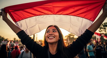 Indonesian independence day celebration