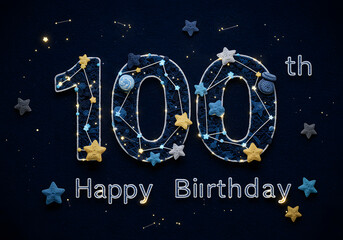 Celestial Milestone – Starry Night for a Century