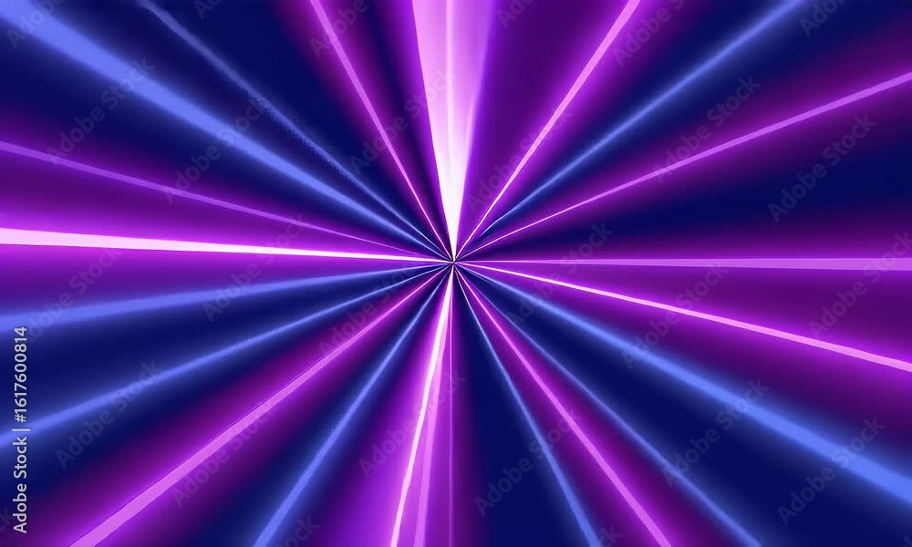 Aufkleber vibrant purple and blue rays radiating from the center, creating an abstract background with dynamic