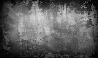 dark grunge gray metal texture weathered old concrete wall worn iron tarnished steel abstract background