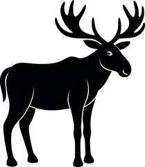 Obraz premium deer vector illustration