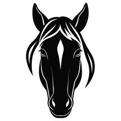 horse head silhouette