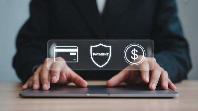 Secure digital payment processing and data protection navigating online finance with advanced security protocols and