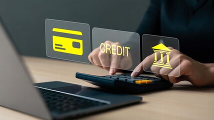 Credit Card Online Banking Financial Planning Business Loan Finance Management Technology Calculator Investment Personal