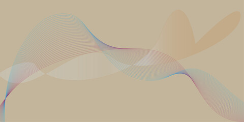 Abstract wave background  vector illustration