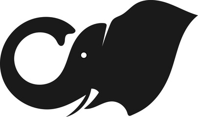 elephant head logo