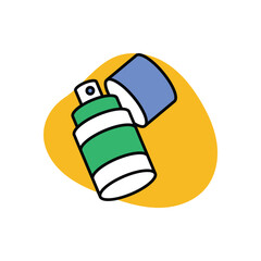 Setting Spray Icon vector stock illustration