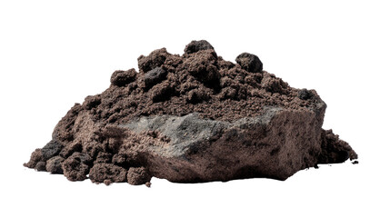Volcanic Rock Formation: A rugged fragment of volcanic rock, showcasing a spectrum of textures and hues, serves as a captivating representation of geological wonders. 