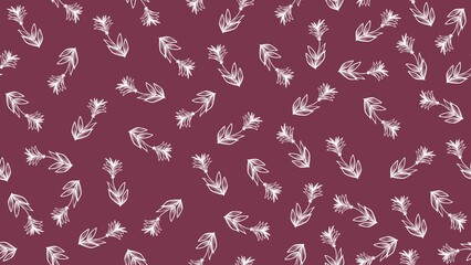 seamless pattern with flowers 