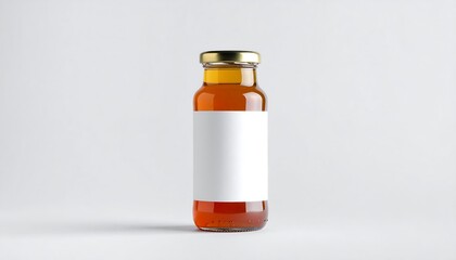 Blank Label Jam Jar Minimalist Style