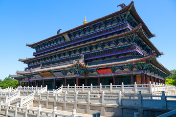 Obraz premium Guangyou Temple, Liaoyang, Liaoning, China