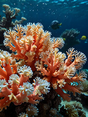 coral reef under the sea