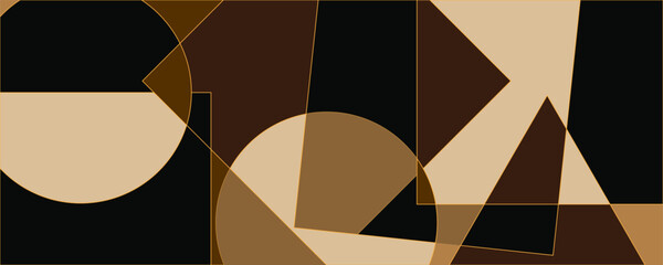 Abstract Linear Geometric background. Modern design, print poster, banner, template concept design. Vector illustration.