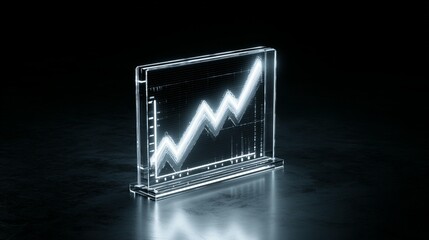 Rising trend acrylic display