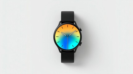 Stylish gradient display smartwatch