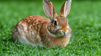 rabbit in grass