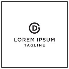 gd or dg circle logo 