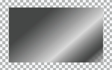 Obraz premium Abstract brushed metal texture with a gradient of light and shadow on a transparent background