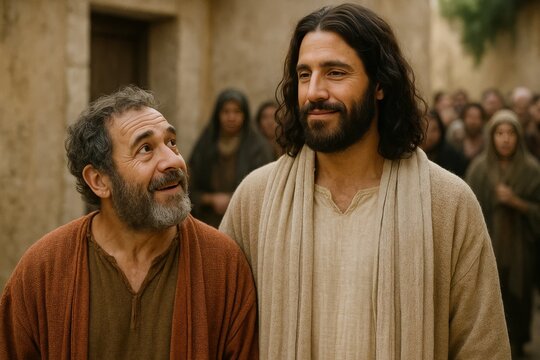 Jesus Transforms the Tax Collector, A Story of Redemption and Grace