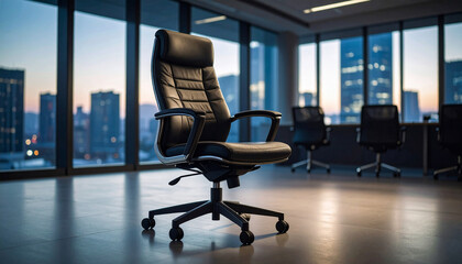 Ergonomic office chair, Generated image	