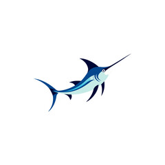 Fototapeta premium swordfish leaping out of the ocean