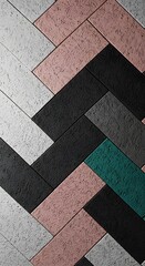 Abstract Tile Pattern A Modern Geometric Design