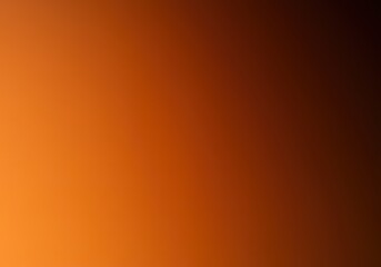A smooth gradient of warm orange to dark brown creates a vibrant background