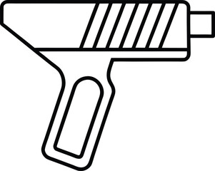 Flat Design Barcode Scanner Icon Modern Technology Graphic