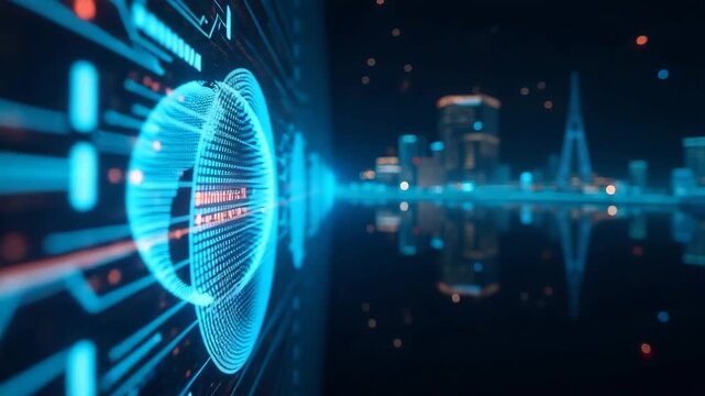 Exploring National Cybersecurity Initiatives: Government Policies, Public-Private Collaboration, and Critical Infrastructure Protection for Resilient State Security - Stock Photo Concept