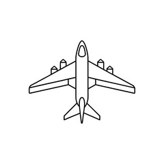 Airplane line art design, airplane line art drawing, jet line art
