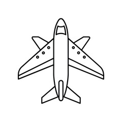 Airplane line art design, airplane line art drawing, jet line art